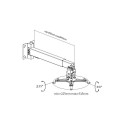 "Equip Beamer Deckenhalterung universal bis 20kg +++ Wand ws retail"