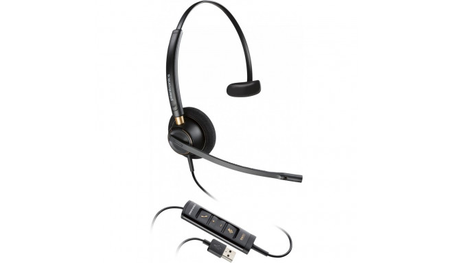 "HP Poly Headset EncorePro 515-M monaural USB-A & USB-C Teams"