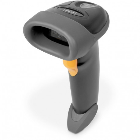 "DIGITUS Barcode Handscanner 1D/2D Kabel QR-Code grau"
