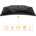 "68,5cm/27"" (1920x1080) AOC Gaming C27G4ZXU 16:9 FHD VA 0,3ms 280Hz 2xHDMI DP USB Speaker Black"