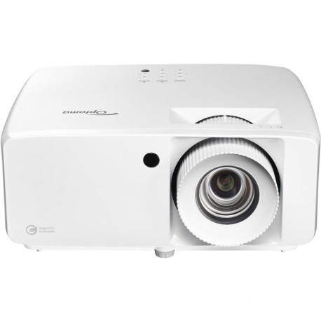 "(1920x1080) OPTOMA ZH450 DLP Laser 4500-Lumen HDMI USB 3D Full HD White"