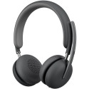 "Logitech HEADSET - Zone Wireless 2 UC - GRAPHITE UC - 2.4GHZ/BT - EMEA-914 - A00174 A00172 NO STAND