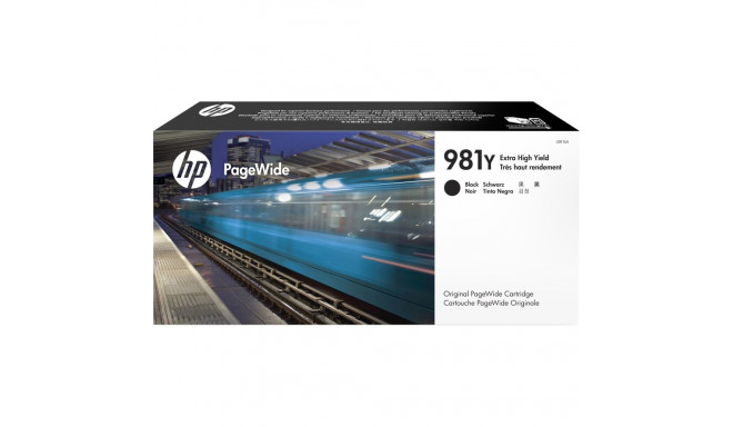 "HP 981Y original Extra High Yield Black PageWide Cartridge L0R16A"