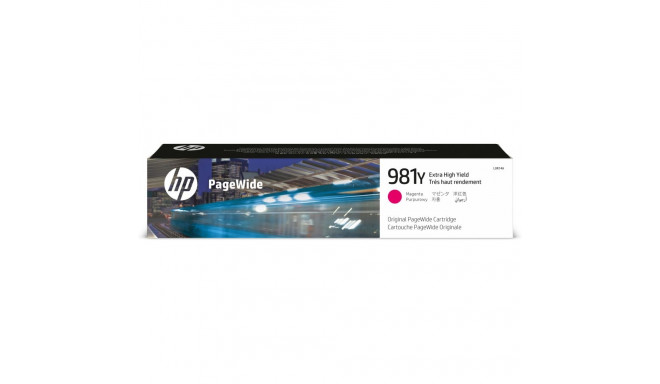 "HP 981Y original Extra High Yield Magenta PageWide Cartridge L0R14A"