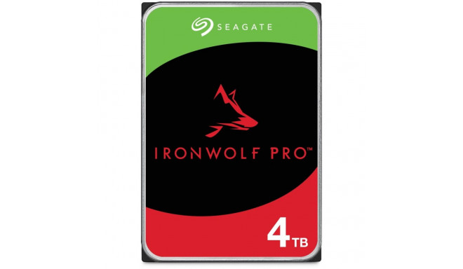 "SEAGATE NAS HDD 4TB IronWolf 5400rpm 6Gb/s SATA 256MB cache 8,9cm 3,5Zoll 24x7 CMR für NAS und RAID