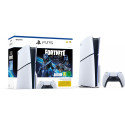 "Sony Playstation 5 Slim - 1TB Fortnite Cobalt Star Bundle white"
