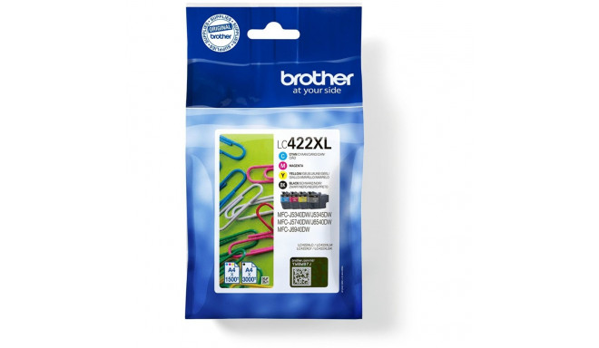 "Brother Tinte LC422XLVAL 4er Multipack (BKCMY)"
