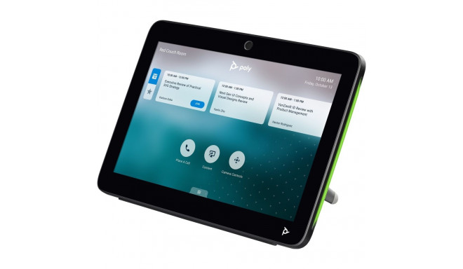 "HP POLY HP TC10 - BLACK Stand-alone 25,4cm 10Zoll room scheduler touch control for use with Poly G7