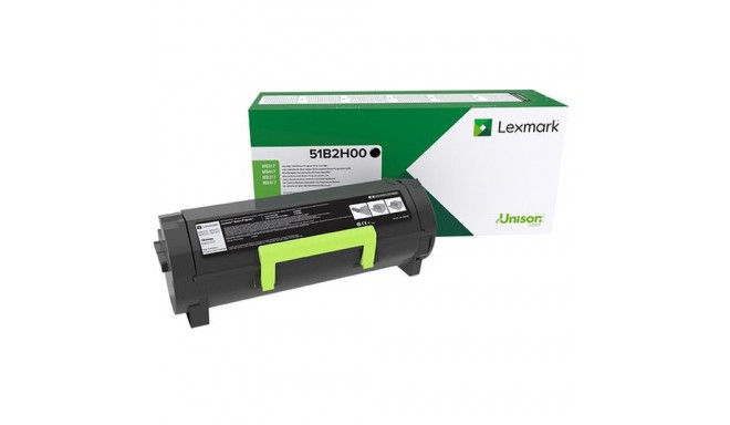 "Lexmark Toner 51B2H00 Schwarz bis ca. 8.500 Seiten gemäß ISO/IEC 19752"