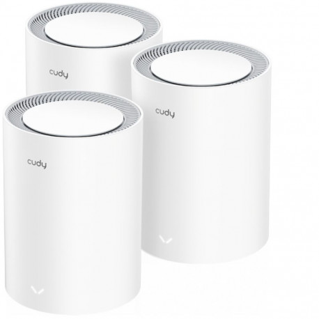 Cudy mesh-süsteem AX3000 Wi-Fi 6 2.5G, 3-pakk