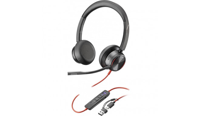 "HP Poly Headset Blackwire C8225-M Stereo USB-C/A Teams"