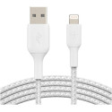 "Belkin Lightning Lade/Sync Kabel ummantelt mfi 1m weiß"