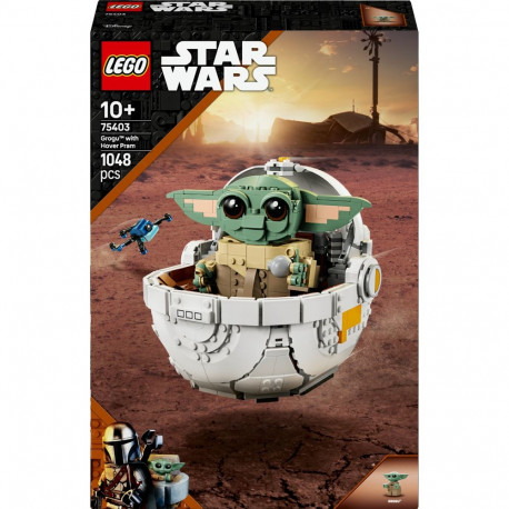 "LEGO Star Wars Grogu in seiner Repulsorwiege 75403"