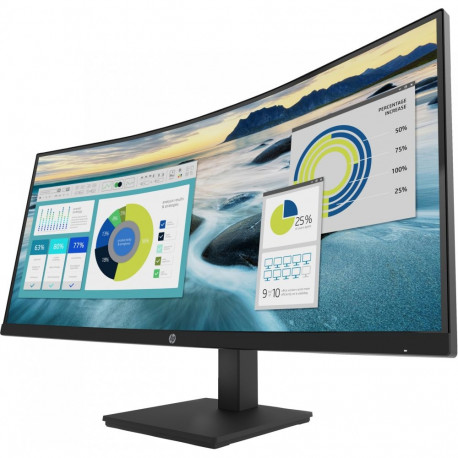 "86.36cm/34'' (3440x1440) HP P34hc G4 Curved 21:9 5ms 60Hz HDMI DisplayPort USB-C VESA Speaker WQHD