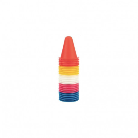 Koonuste komplekt 25tk Mini Slalom cone set - 8cm-5x5 colours