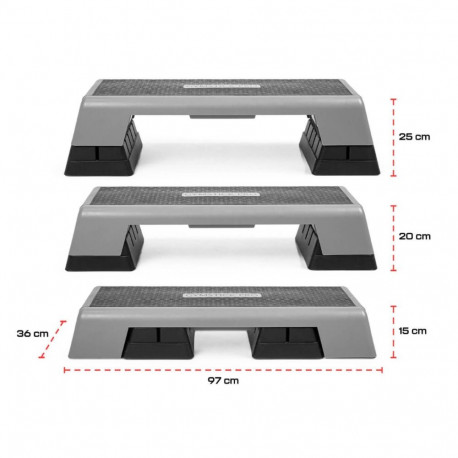 Stepipink Gymstick Pro Step hall/must