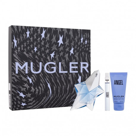 Mugler Angel Eau de Parfum (50ml) (Edp 50 ml + Edp 10 ml + Body Lotion)