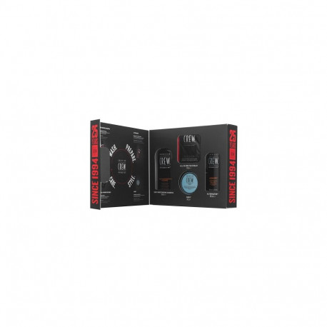 American Crew 4-in-1 Strong Hold Grooming Kit for men