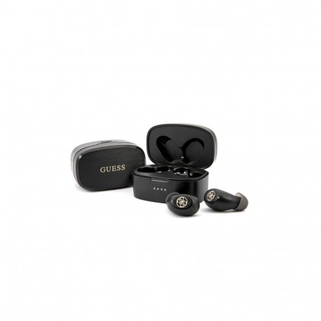 Guess Bluetooth austiņas TWS GUTWSJL4GBK melnas 4G