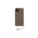 Guess GUHCP15MGF4GBR iPhone 15 Plus 6.7" brązowy|brown hardcase 4G Charms Collection