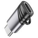 Borofone Adapter BV20 - Lightning female to Type C male - black