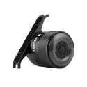 Wozinsky LED tagumine jalgratta valgus mikro USB punane valgus 5 režiimi must (WRBLB2)