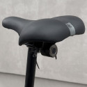 Wozinsky LED aizmugurējais velosipēda lukturis ar mikro USB sarkanā gaisma 5 režīmi melns (WRBLB2)