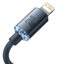 Baseus Crystal  kaabel USB-C to Lightning 20W PD 2m must