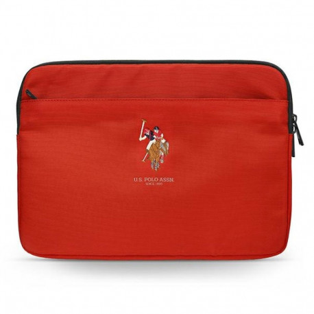 US Polo laptop bag USCS13PUGFLRE 13" red