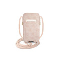 Guess smartphone purse 6,7" GUPHL4GMGPI pink 4G Big Metal Logo
