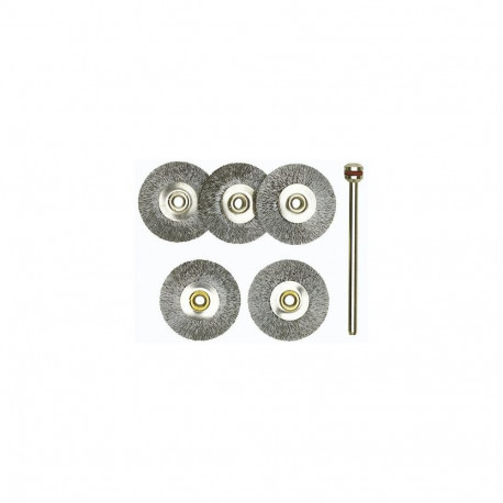 Proxxon terashari ketas, Ø 22 mm, 5 tk + hoidik 28952