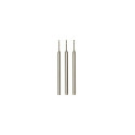 Tungsten vanadium drill bits, 0.8 mm, 3 pcs.