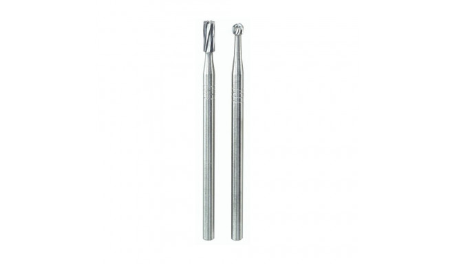 Proxxon Volframkarbiidist freesiterad 28750 – 2 tk, Ø 2.3 mm, silindriline ja kuuljas