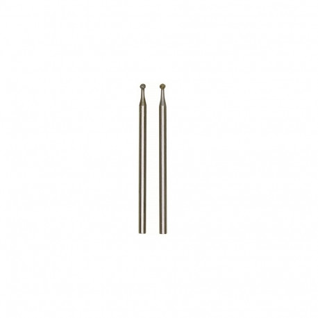 Diamond grinding bit (round), 1.8 mm, 2 pcs.