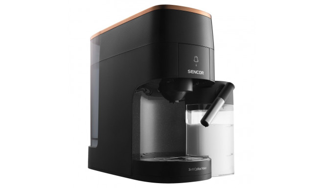 3in1 capsule coffee machine Sencor, black