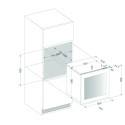 Integreeritav veinikülmik Dunavox DVH-25.65DB.TO Horizon