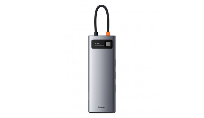 BASEUS HUB 9in1 Type C to 3x USB3.0 / HDMI / Typ C PD / RJ45 / microSD/SD / VGA CAHUB-CU0G