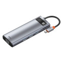 BASEUS HUB 9in1 Type C to 3x USB3.0 / HDMI / Typ C PD / RJ45 / microSD/SD / VGA CAHUB-CU0G