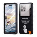 Waterproof case SHELLBOX AIRBOX MAX 6.9 universal black