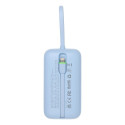 VEGER powerbank 10000 mAh with built-in cabels Type C / Lightning PD QC3.0 35W K1 (W1188) sky blue