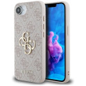 GUESS case for IPHONE 16e GUHCPSE44GMGPI (4G PU Big Logo) pink