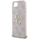 GUESS case for IPHONE 16e GUHCPSE44GMGPI (4G PU Big Logo) pink