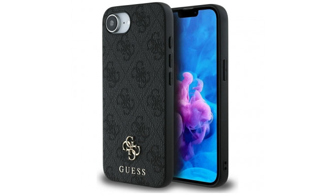 GUESS case for IPHONE 16e (SE 4 2025) compatible with MagSafe GUHMPSE4P4SM4MK (PU 4G Small 4G and Cl
