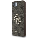 GUESS case for IPHONE 16e GUHCPSE44GMGBR (4G PU Big Logo) brown