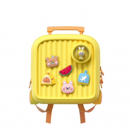 Backpack for children Picocici small travel K33 yellow