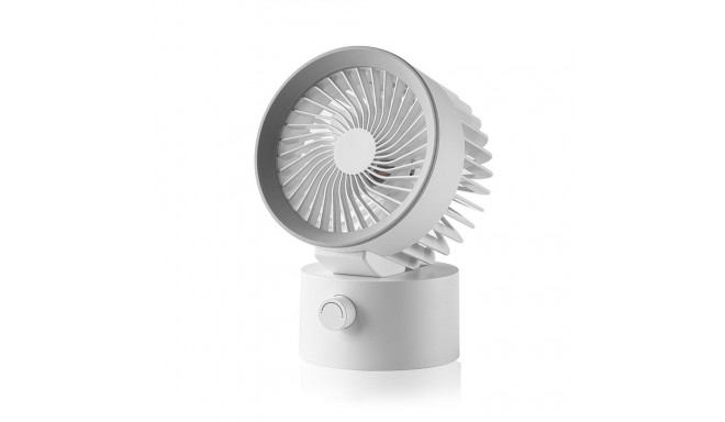 Desk fan powered by USB A LLD-F87U white