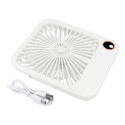 Desk fan with adjustable stand W30 white