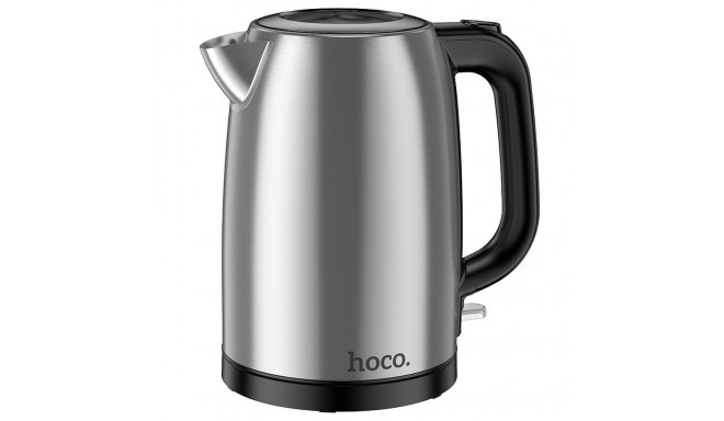 Stainless steel electric kettle Hoco 1,7L HE12 stainless steel