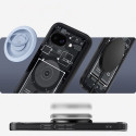 SPIGEN case ULTRA HYBRID MAG compatible with MagSafe for GOOGLE PIXEL 9A zero one black