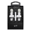 Wireless lavalier microphone Type C double (2 in set) K1 white